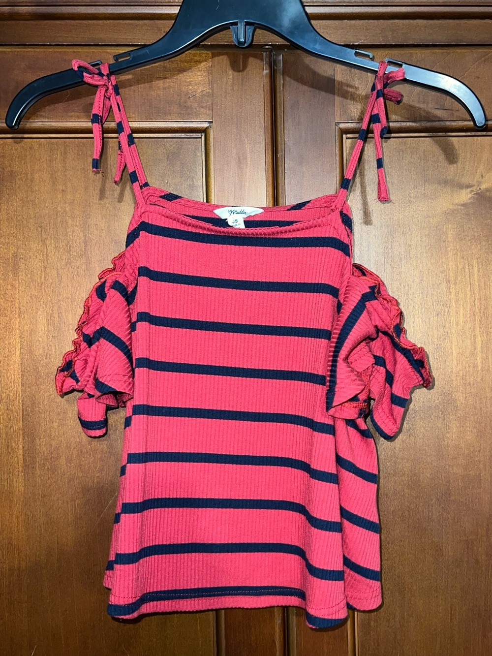 maddie off the shoulder top